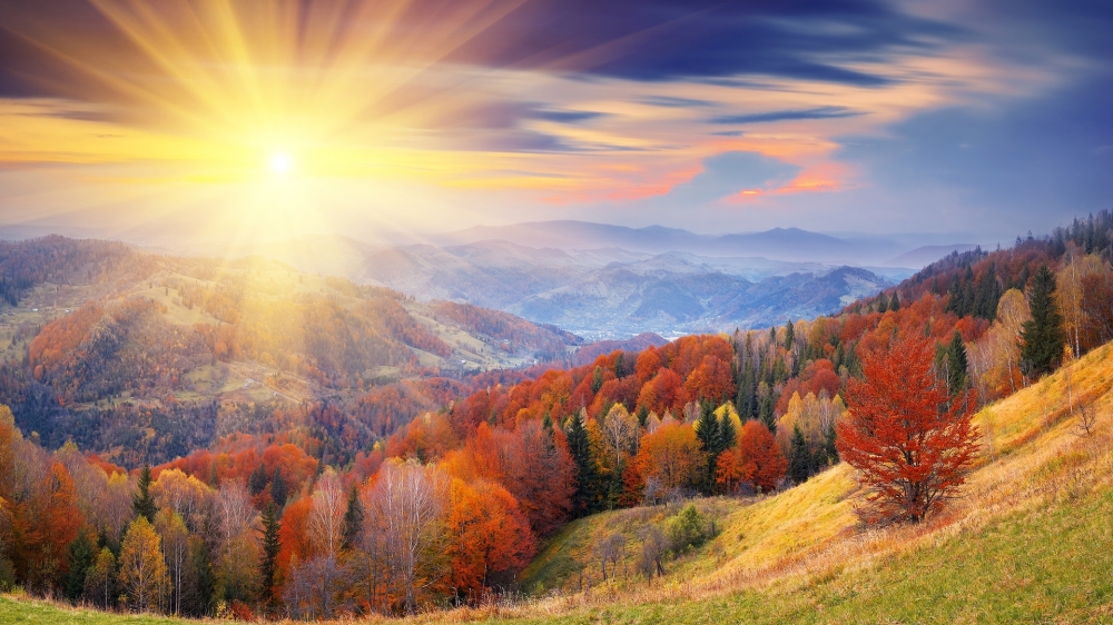 秋天唯美自然风景图片合集宽屏电脑桌面壁纸下载第二辑