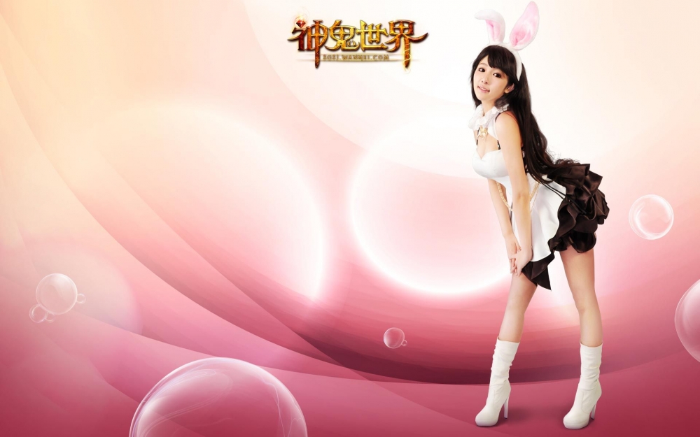 《神鬼世界》小孽性感美女高清桌面壁纸
