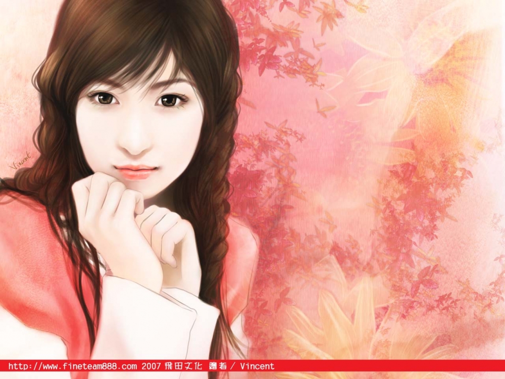 手绘美女 第二辑