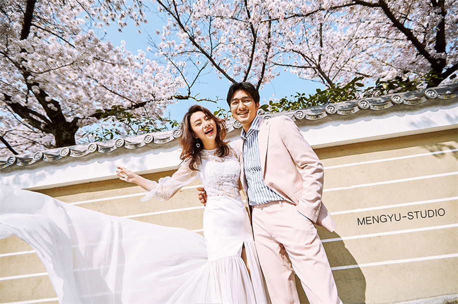 爱情的绽放 婚纱照