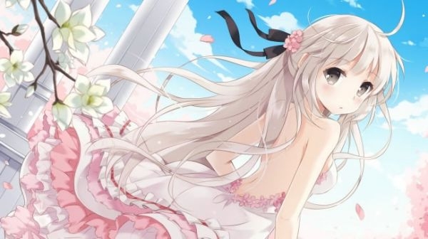 女孩萌萌哒