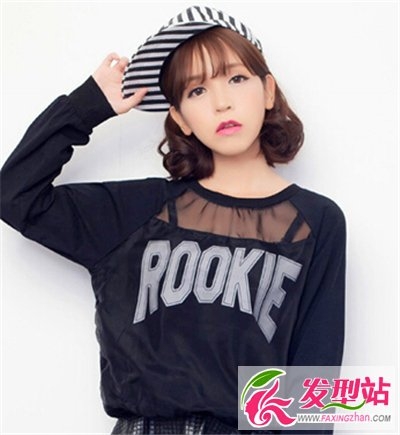 中短发女生烫什么发型好看 个性张扬烫发最流行