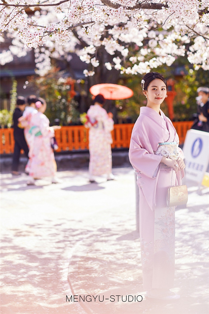 樱花节 婚纱照