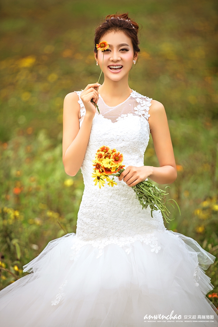 栖花 婚纱照