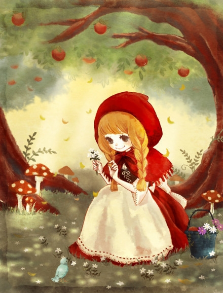 唯美人物 动漫插画美图
