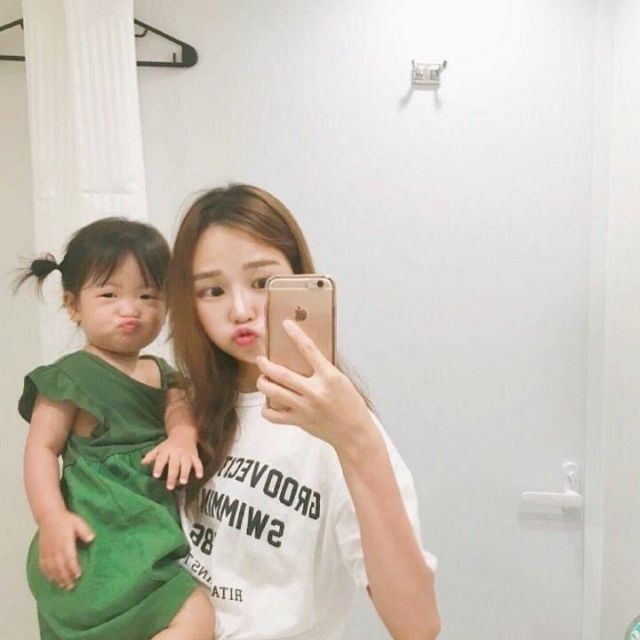 "以后也要跟女儿穿情侣装秀恩爱" ​