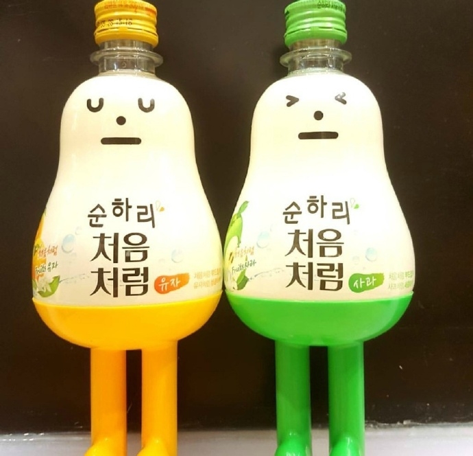 安利一款 “双脚站立”的韩国饮料