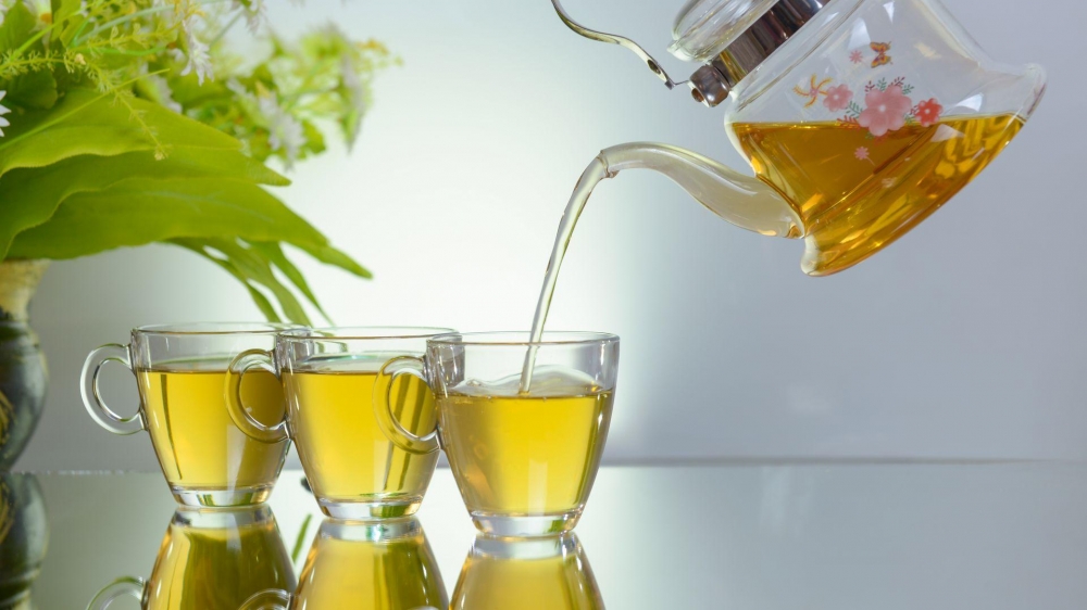 香味浓郁的花茶电脑壁纸