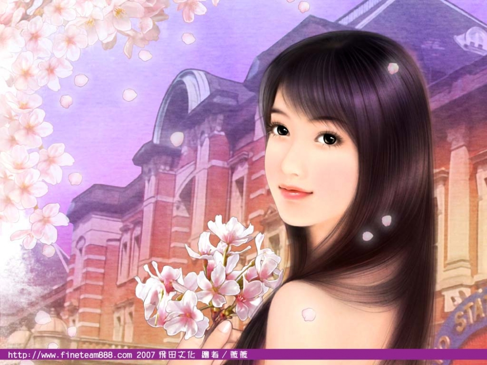 手绘美女 第二辑