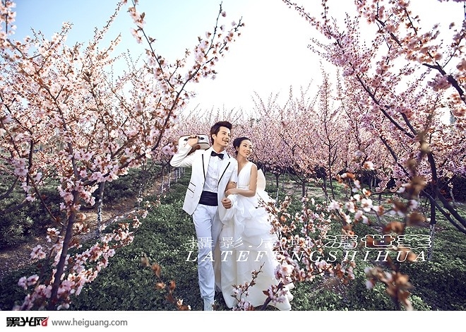 陶花园 婚纱照