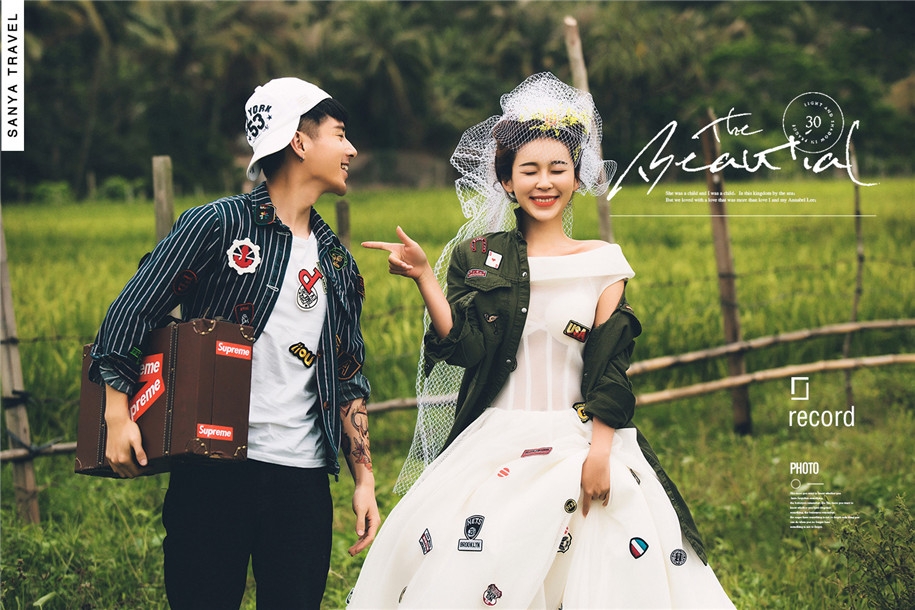 稻香之夏 婚纱照