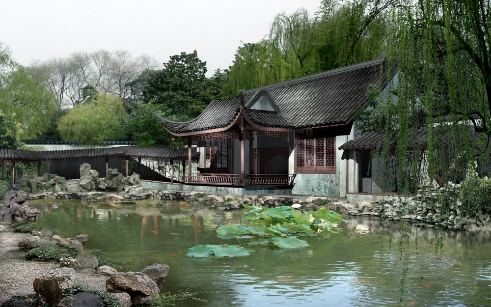 建筑园林效果 第三辑