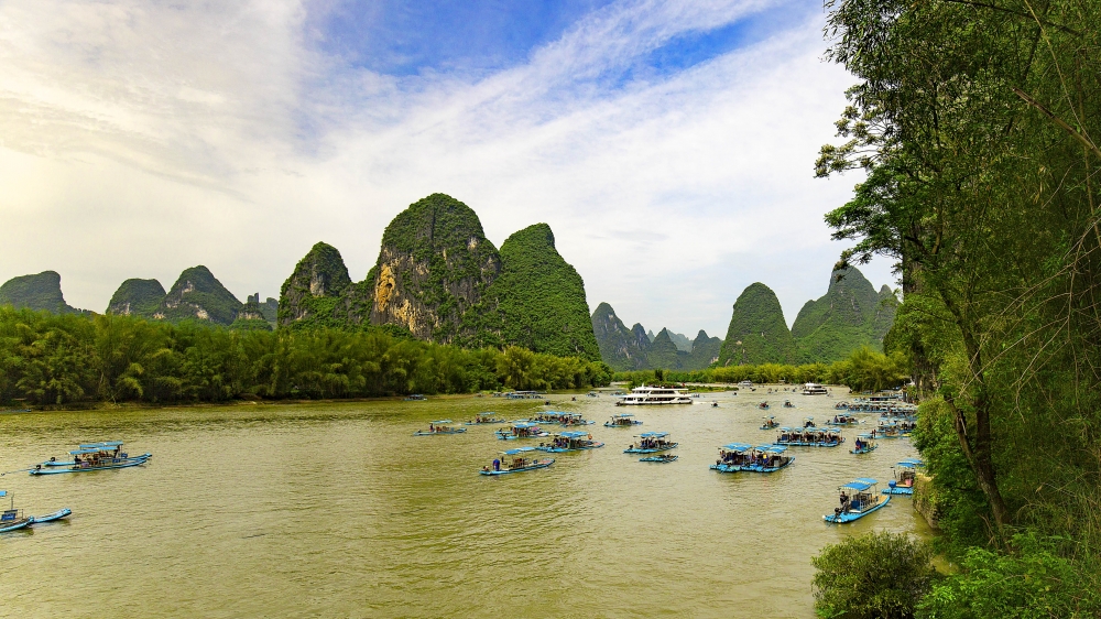 山水好风光 桂林漓江风景4k壁纸