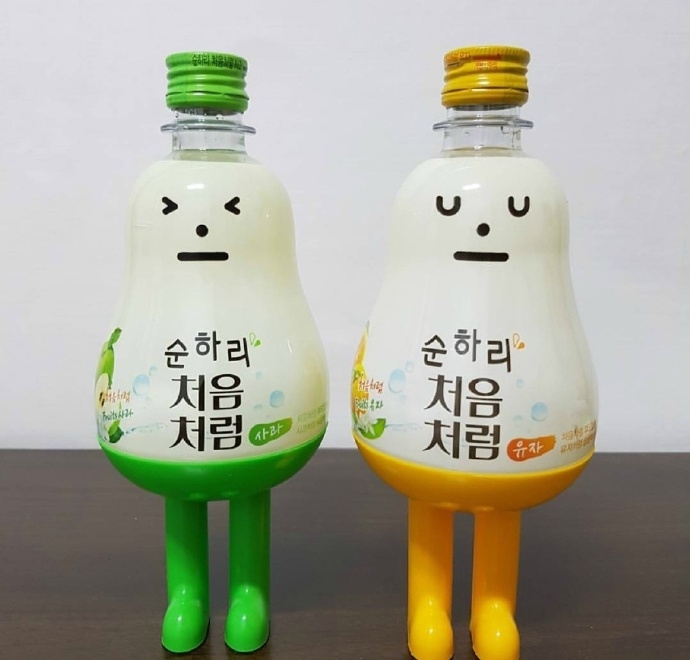 安利一款 “双脚站立”的韩国饮料