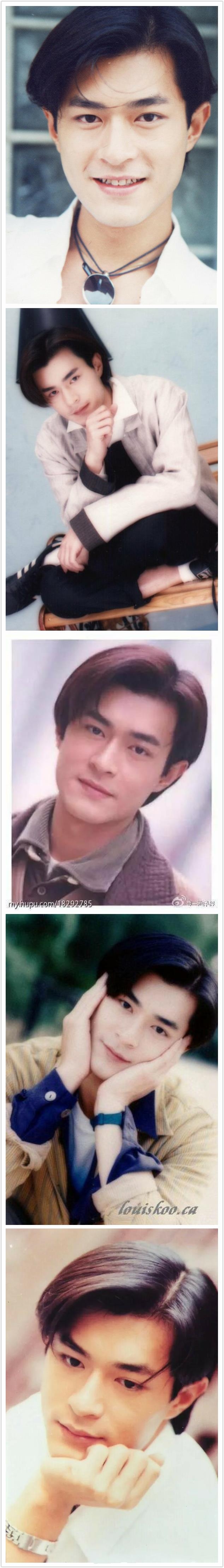 古天乐青涩帅照 古天乐刚出道时候的图片
