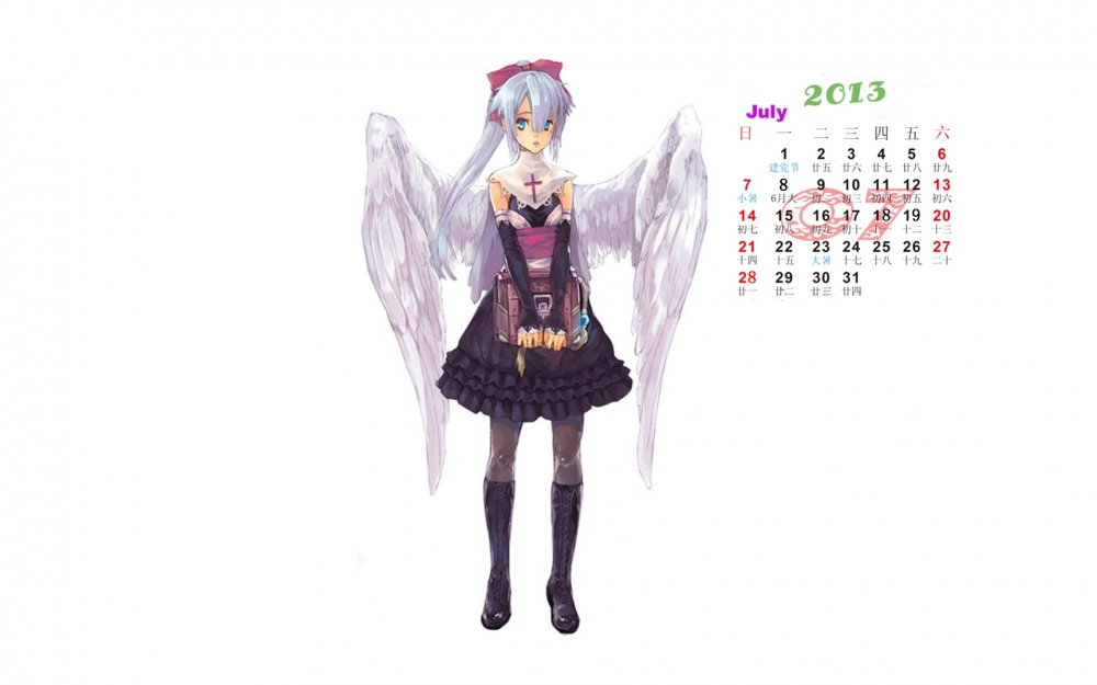 2013年7月精选卡通电脑壁纸