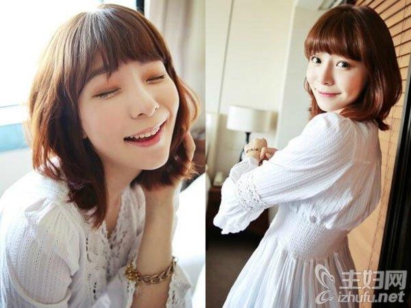 女生减龄短发发型 添小女生的俏皮灵动感