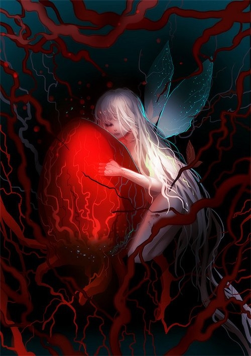 心存暖人不怕冷。可爱的动漫二次元女生图片