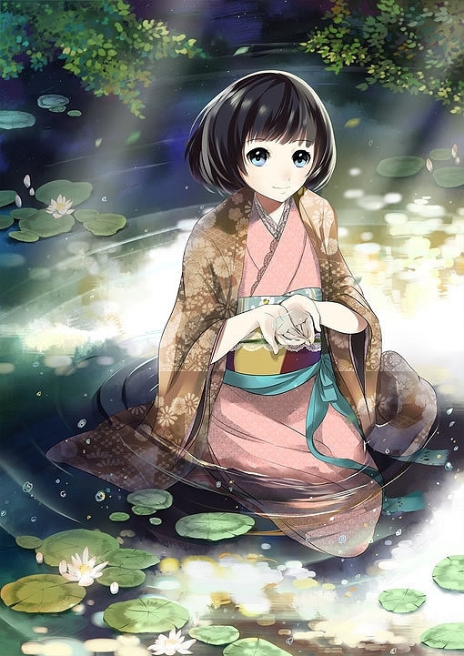 唯美人物 动漫插画美图