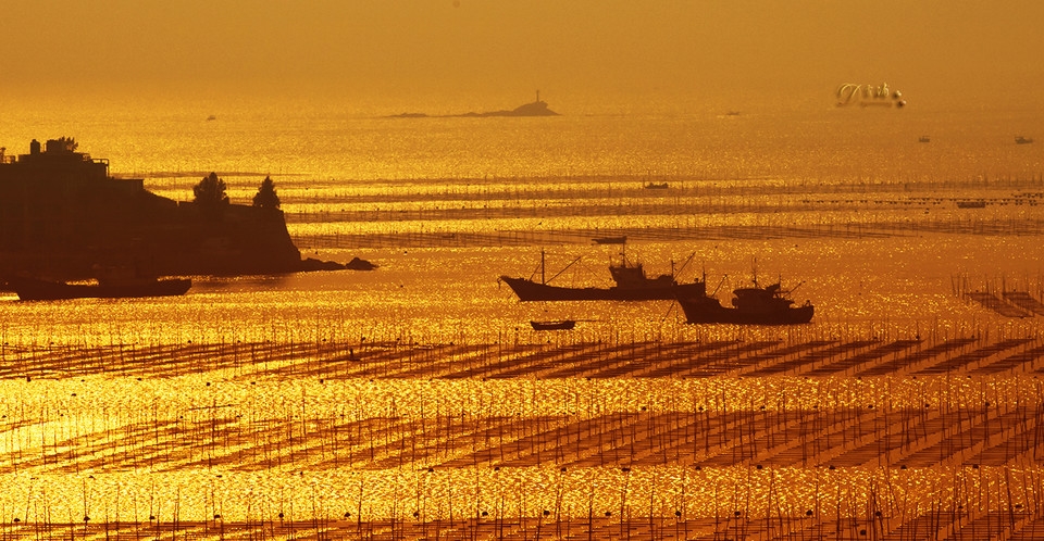 摄影霞浦东壁夕阳风景图片大全欣赏