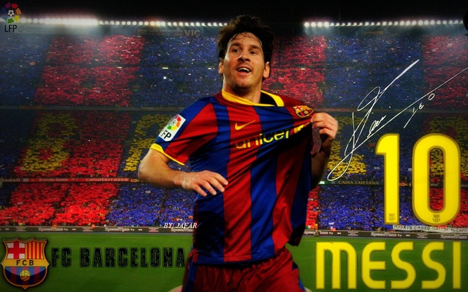 ZOL精选Messi 特辑桌面壁纸
