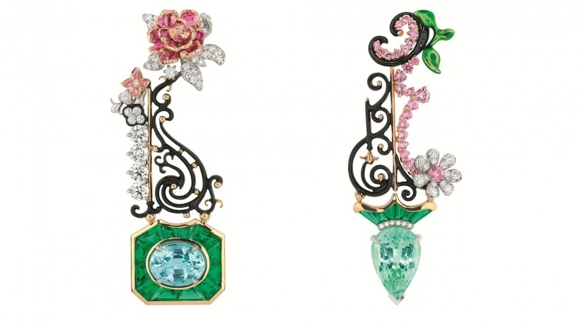 迪奥珠宝Dior à Versailles, côté Jardins系列桌面壁纸