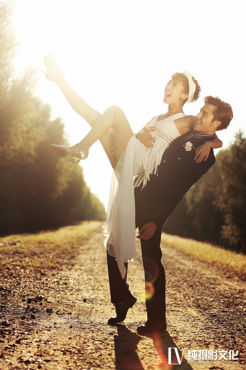 爱我别走 婚纱照