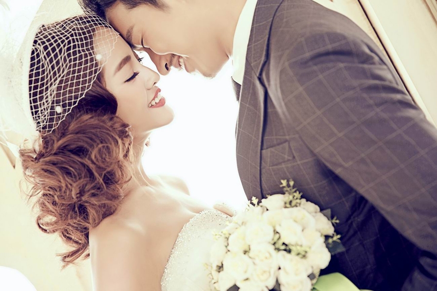玛格丽特 婚纱照