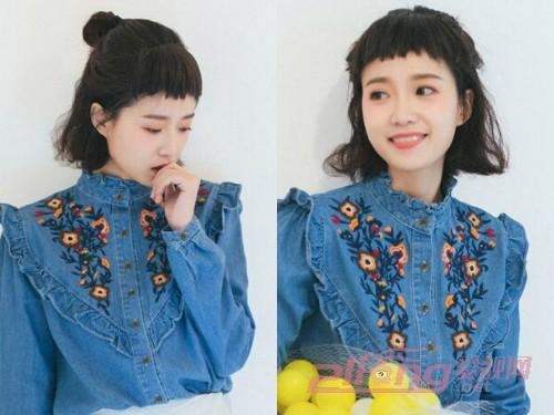 超可爱的妹妹头发型图片  显嫩好看萌萌哒