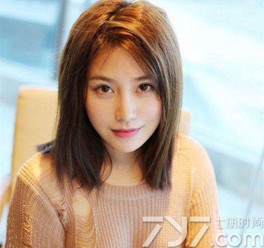 女生齐肩发造型图片 今年最in发型之一