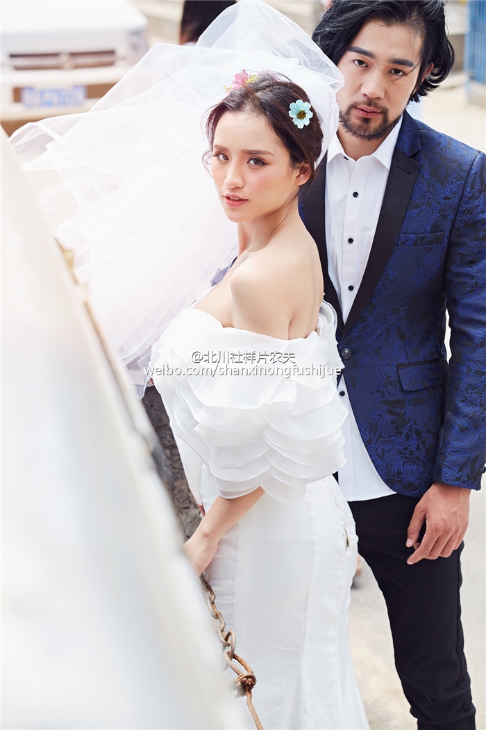 复古小清新 婚纱照