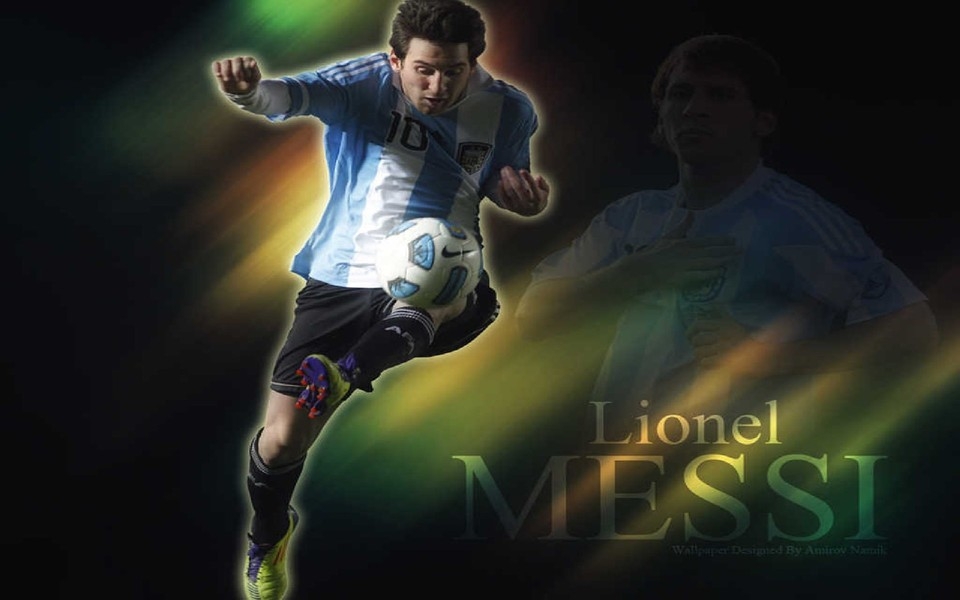 ZOL精选Messi 特辑桌面壁纸