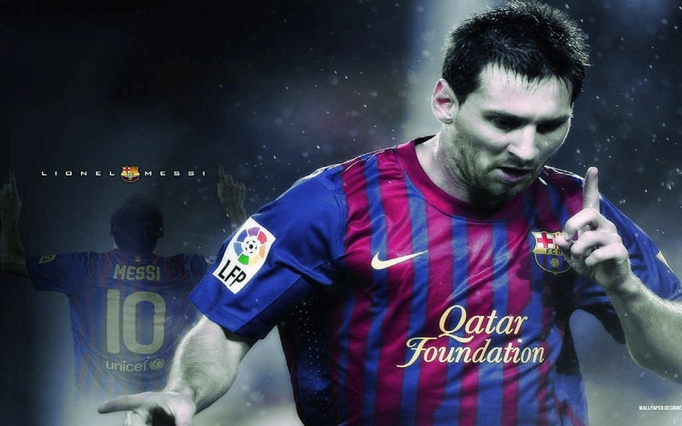 ZOL精选Messi 特辑桌面壁纸