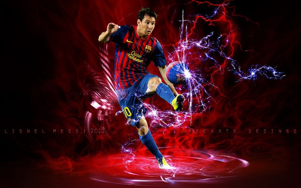 ZOL精选Messi 特辑桌面壁纸