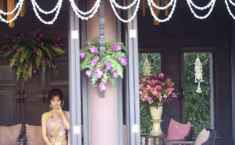 李菲儿金希澈婚纱照 如果爱锦鲤夫妇
