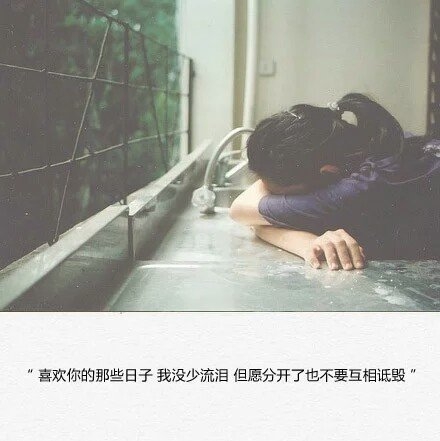 要是你没有突然出现，又悄然离去，我本可以习惯孤单
