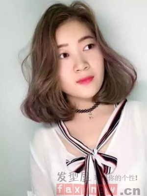 齐肩发烫哪种好看 看女神如何打理