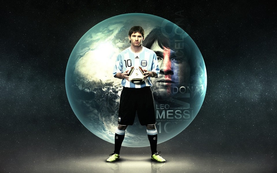 ZOL精选Messi 特辑桌面壁纸