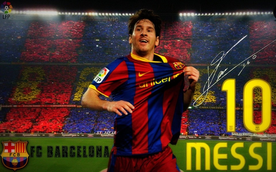 ZOL精选Messi 特辑桌面壁纸