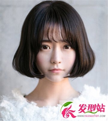 韩式烫染发个性发型 秀气水灵的女生发型