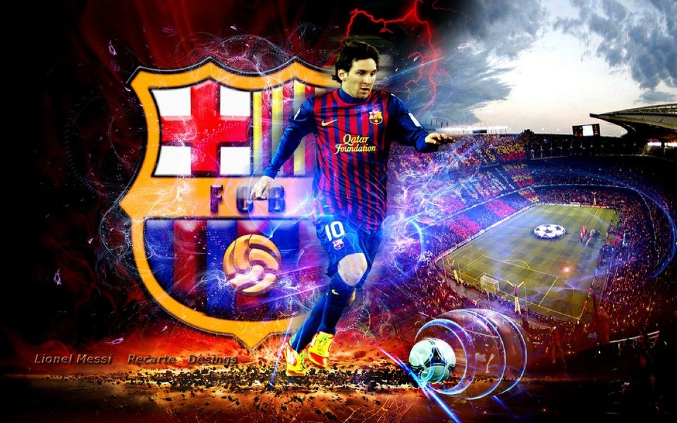 ZOL精选Messi 特辑桌面壁纸