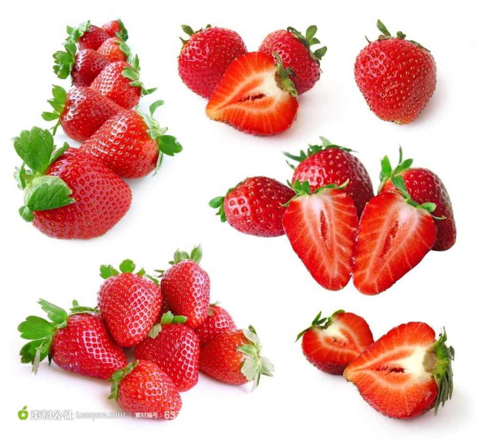 新鲜的草莓水果