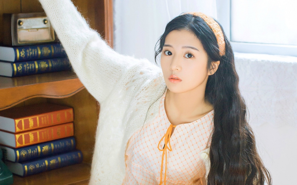 小清新靓丽美女清纯写真高清壁纸