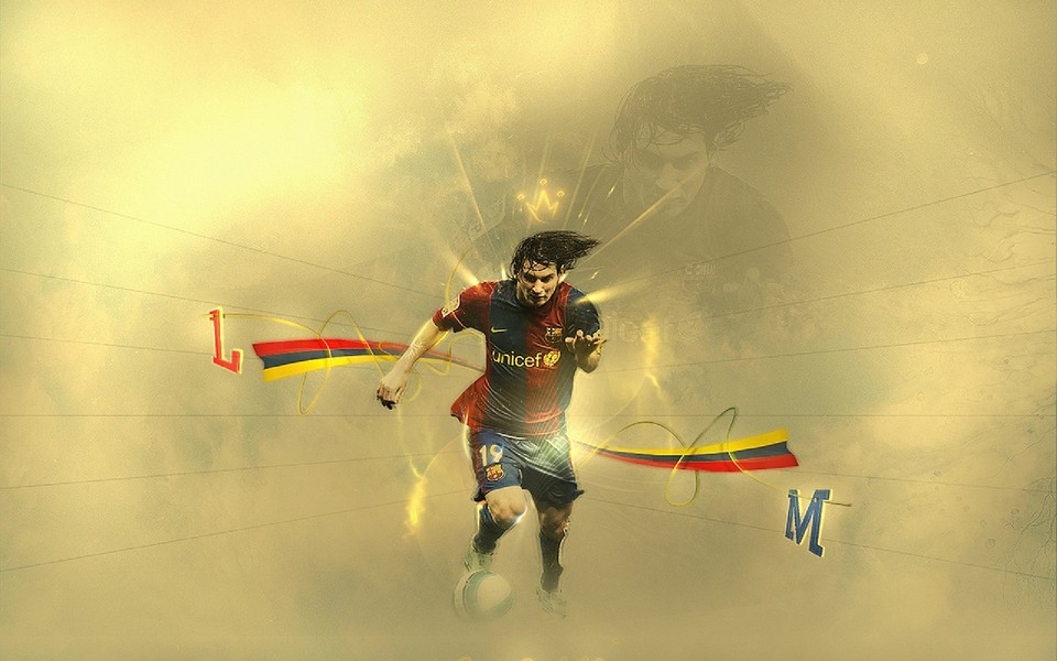 ZOL精选Messi 特辑桌面壁纸