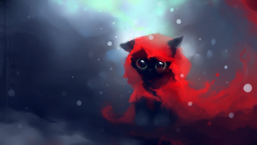 卡通小熊猫桌面壁纸