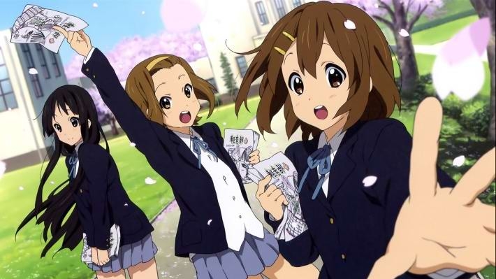轻音少女平泽唯动漫壁纸 第二辑