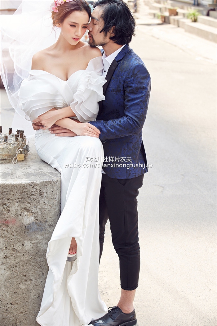 复古小清新 婚纱照