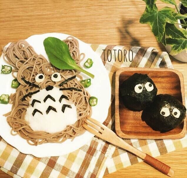 大宝：龙猫荞麦面