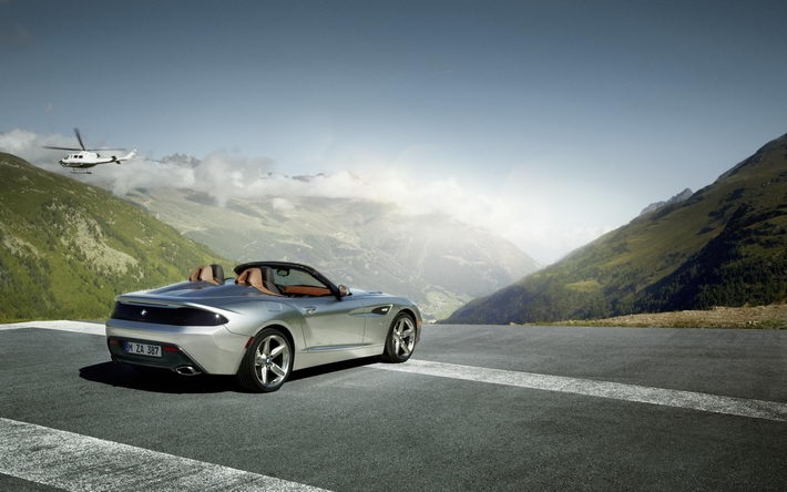 宝马zagato Roadster敞篷车高清壁纸1920x1200【13】
