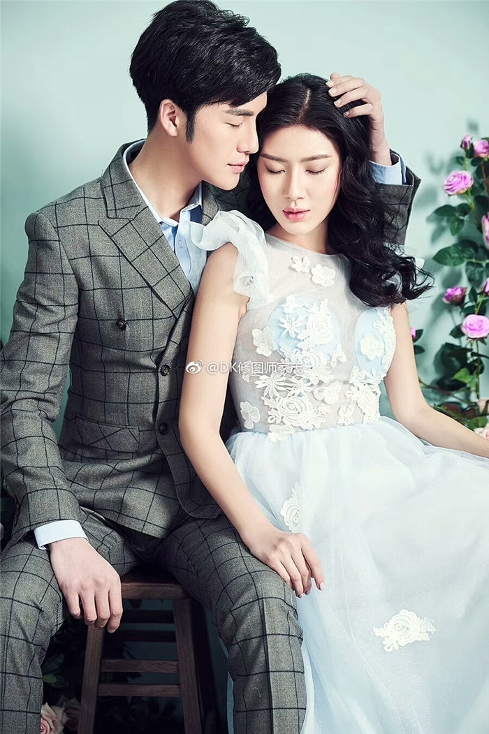依偎在你身旁 婚纱照